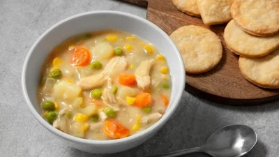 Попробуй греческий куриный суп с лимоном – вкус, который покоряет с первой ложки