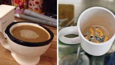 Пришелепкуваті дизайни чашок, які зламають твій мозок ще до першого ковтка кави