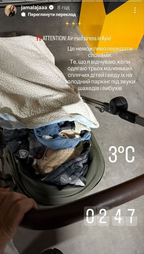 Украинские звезды показали, как провели ночь под обстрелами в Киеве - фото 790135