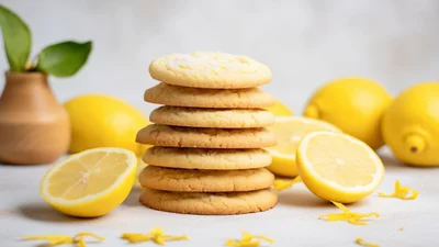 Ніжне лимонне печиво з начинкою, яке готуватимеш усю зиму