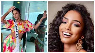 Участница Мисс Вселенная рухнула со сцены прямо на конкурсе: ее забрали на носилках – видео