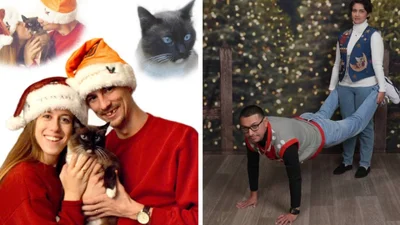 Дивакуваті різдвяні фотосесії, що змусять тебе сказати "Що за кошмар"