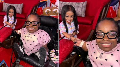 Трогательная встреча: две самые низкие в мире женщины впервые увидели друг друга