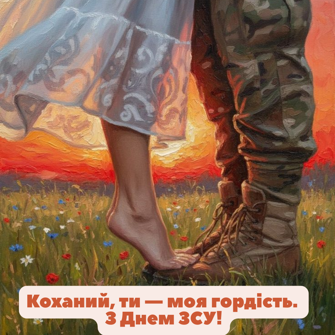 Красивые и сильные поздравления для любимого с Днем ВСУ, а также нежные открыточки - 797615 Красивые и сильные поздравления для любимого с Днем ВСУ, а также нежные открыточки - фото 797615