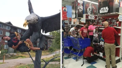 Кажуть, чоловіки ніколи не дорослішають, і ось курйозні фото, що це доводять