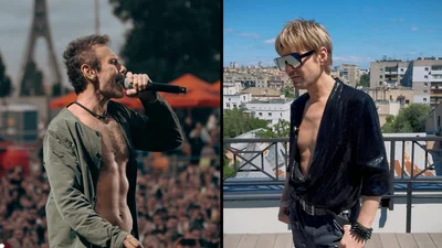 Молодой и волосатый Святослав Вакарчук на фото, которое показал EL Кравчук