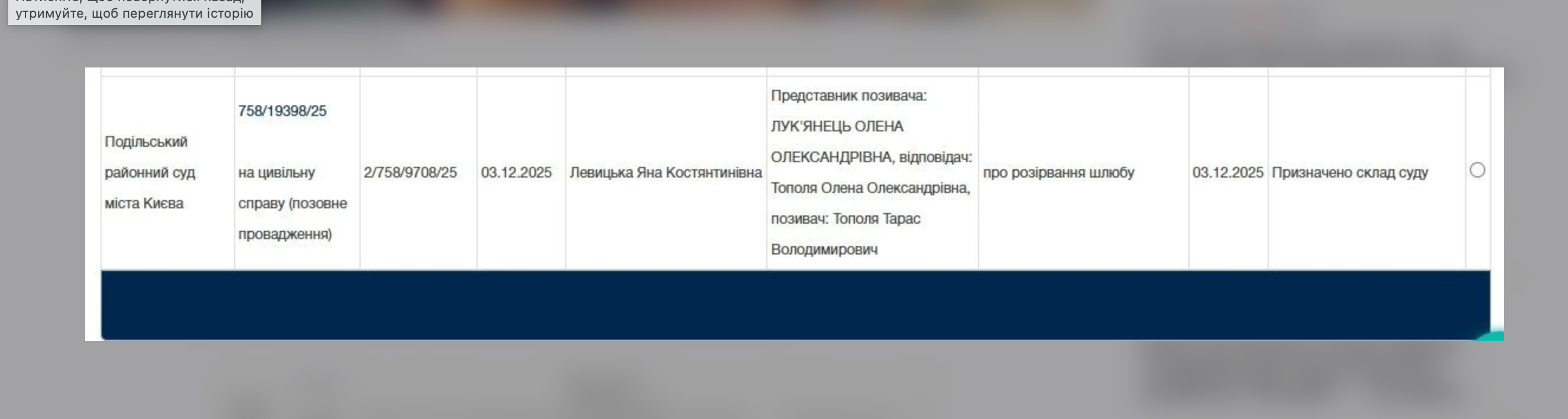 заява на розлучення Тополь - фото 798812