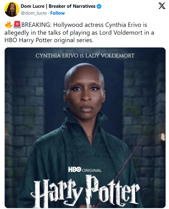 Леди Волдеморт: эта актриса может сыграть главного злодея в сериале 'Гарри Поттер' - фото 799411