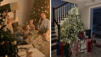 Суцільна милота: зіркові батьки показали, які подарунки отримали їхні діти від Святого Миколая