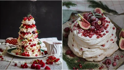 Торт, який затьмарює всі новорічні десерти – спробуй "Павлову" з грушами