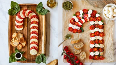 "Льодяник капрезе" – найпростіша новорічна закуска, яка підкорила TikTok