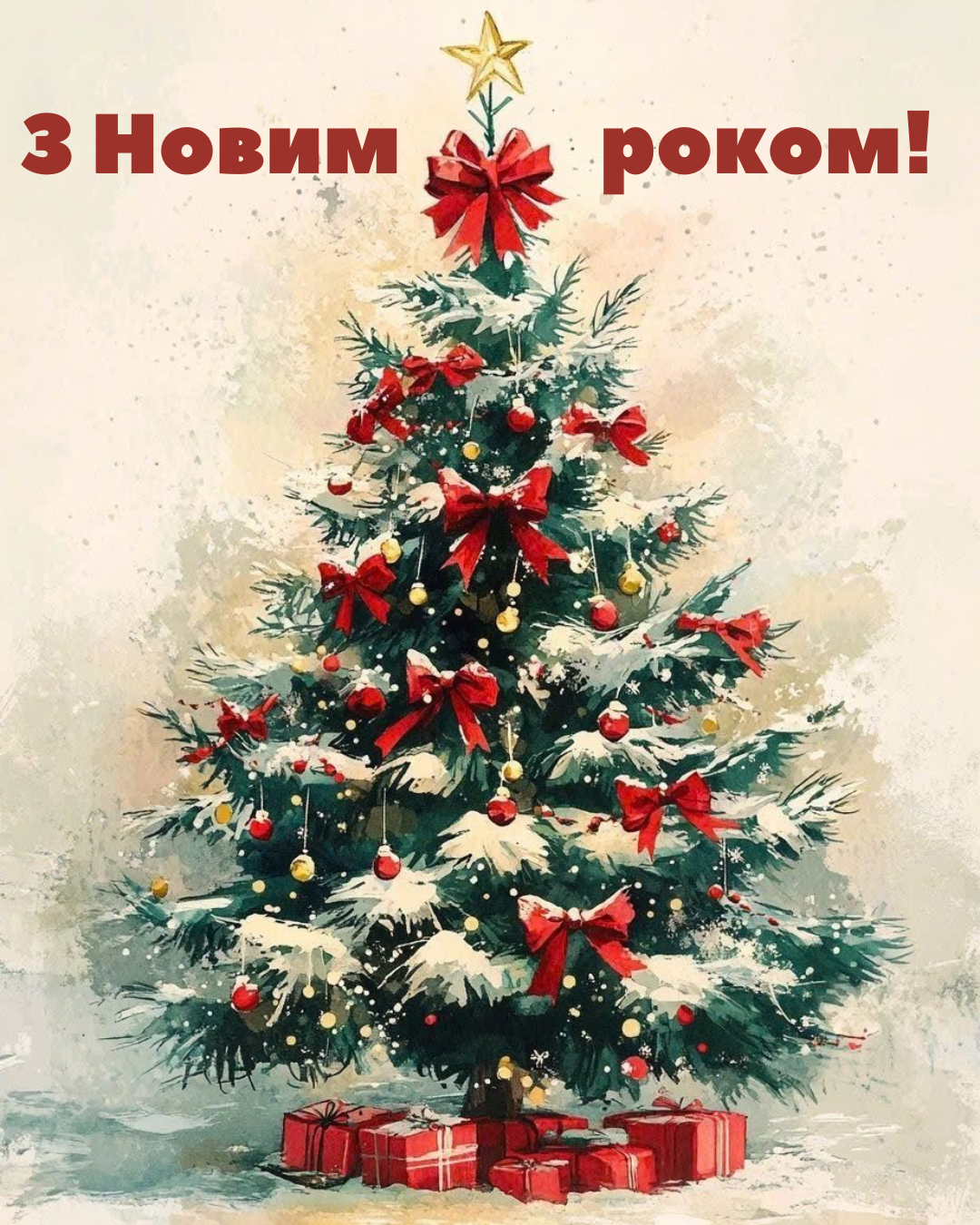 листівки на Новий рік 2026 - фото 800229