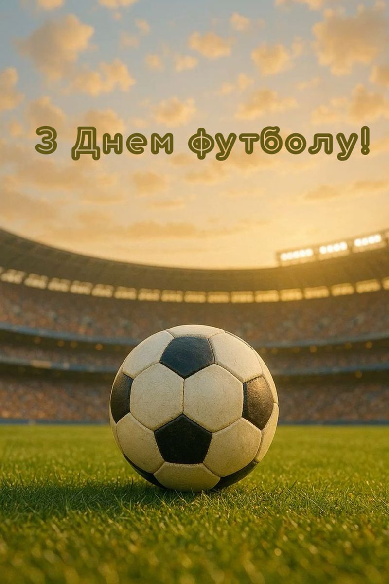 Всемирный день футбола 2025 - классные открытки на украинском и интересные факты - 801299 Всемирный день футбола 2025 - классные открытки на украинском и интересные факты - фото 801299