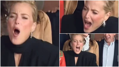 Джиллиан Андерсон наступили на ногу на красной дорожке: ее эмоциональная реакция тебя удивит – видео