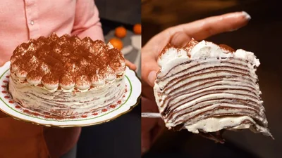 Тирамису из блинов: такого варианта десерта ты еще не пробовала