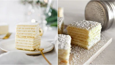 Зірка новорічного стола: як приготувати розкішний білий торт