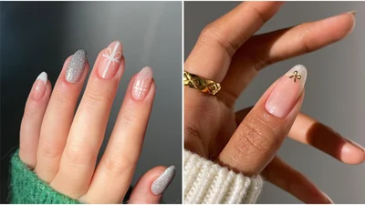 Образ на Новый год 2026: блестящий маникюр, который невозможно не заметить