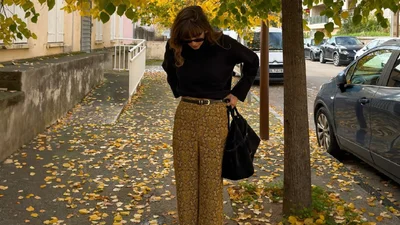 Дамаскові штани — ефектний принт, який стане стильним фаворитом зими 2026