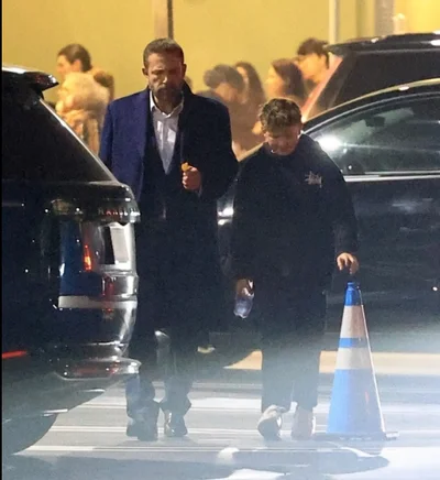 Бен Аффлек з сином.  - фото 803481