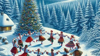 Веселые и теплые колядки: короткие поздравления для всей семьи