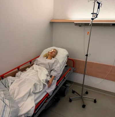 Катерина Бужинська в лікарні - фото 804770