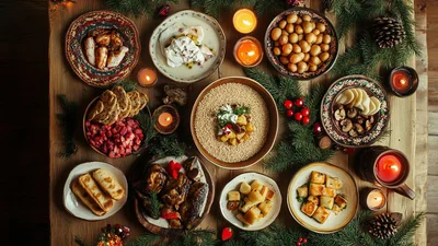 Зі Святвечором та Різдвом Христовим 2025 - милі листівки та вірші для привітання