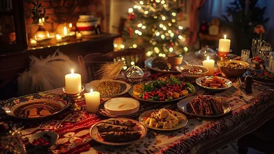 Атмосферні привітання зі Святвечором та Різдвом 2025 - вірші та листівки для особливого дня