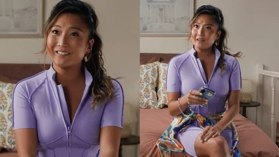 Все ищут этот лавандовый комбинезон из "Эмили в Париже": оказалось, что его создали украинцы