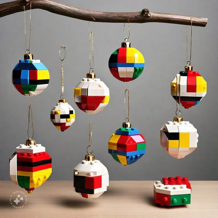Милые и очаровательные украшения на елку из LEGO, которые можно сделать вместе с детьми - 806326 Милые и очаровательные украшения на елку из LEGO, которые можно сделать вместе с детьми - фото 806326