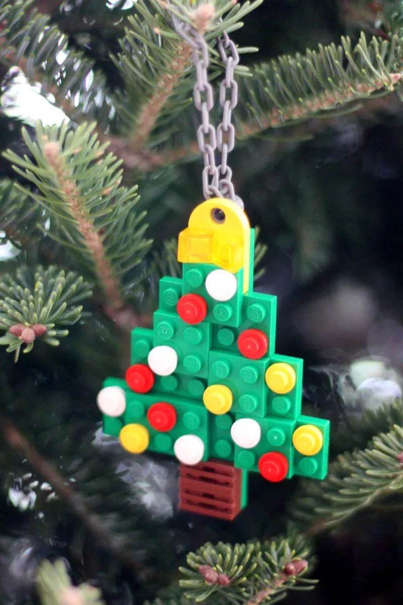 Милые и очаровательные украшения на елку из LEGO, которые можно сделать вместе с детьми - 806331 Милые и очаровательные украшения на елку из LEGO, которые можно сделать вместе с детьми - фото 806331