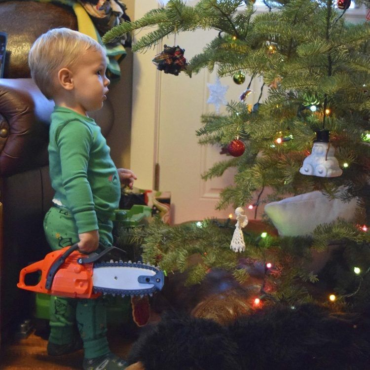 Кумедні дитячі фото на Різдво - 806741 Кумедні дитячі фото на Різдво - фото 806741