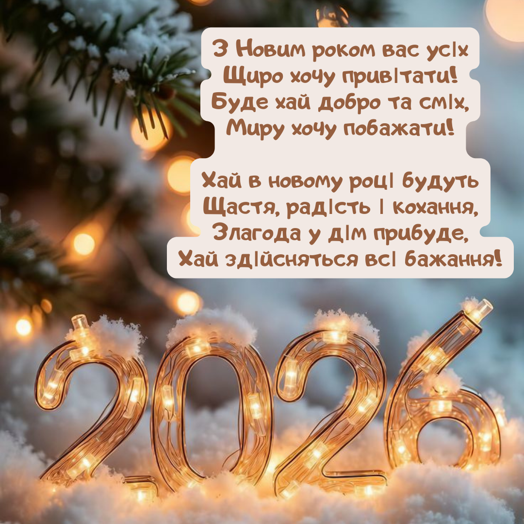 Новый год 2026: самые красивые поздравления в стихах, которые точно понравятся - фото 807700
