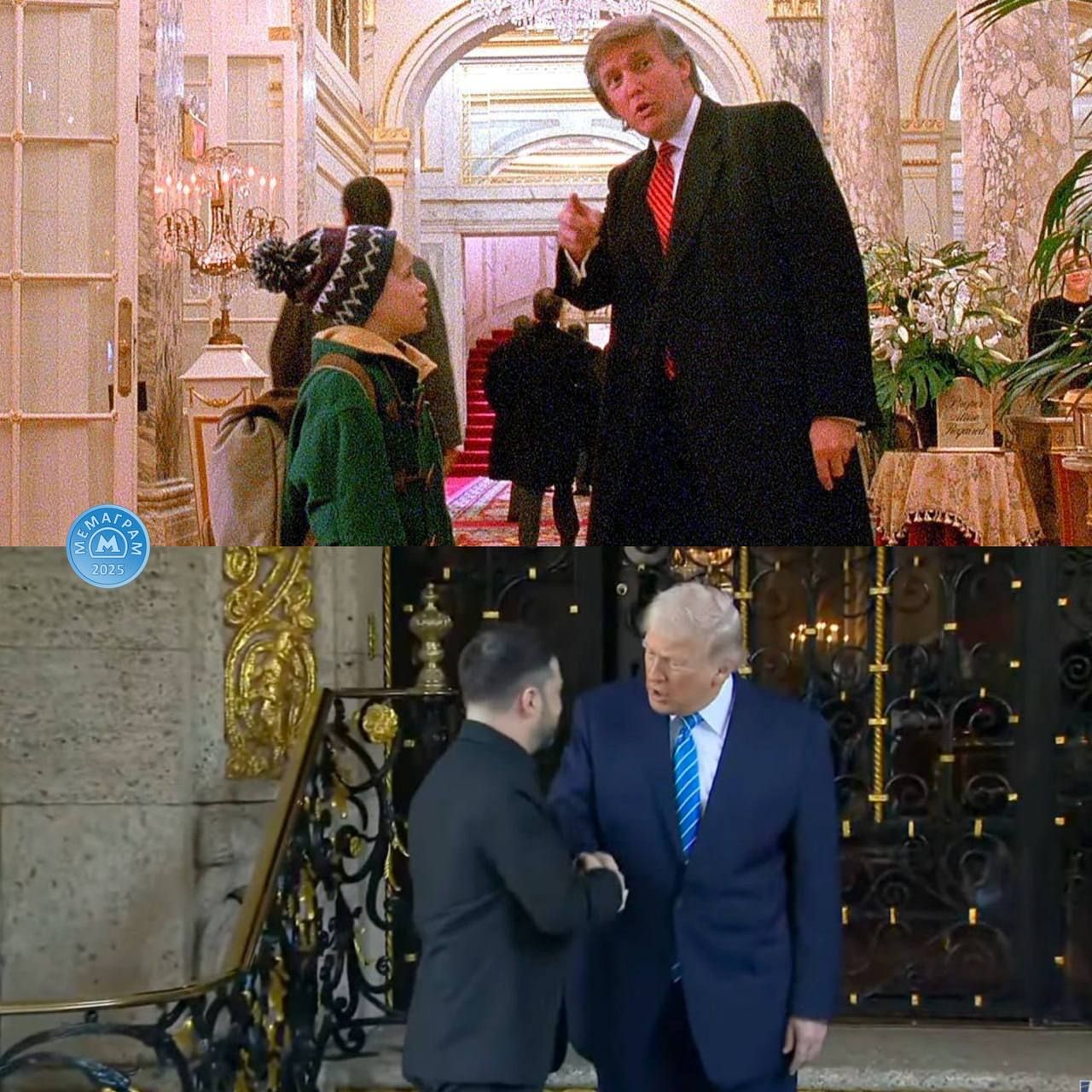 Мемы о встрече Трампа и Зеленского неизменно заполонили украинские соцсети - 809393 Мемы о встрече Трампа и Зеленского неизменно заполонили украинские соцсети - фото 809393