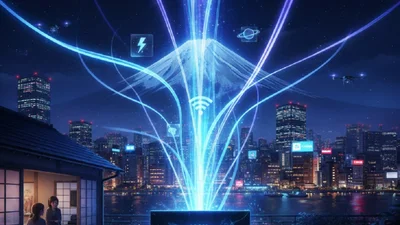 Інтернет, що випереджає час: в Японії запускають мережу, де фільми качаються швидше, ніж ми кліпаємо очима