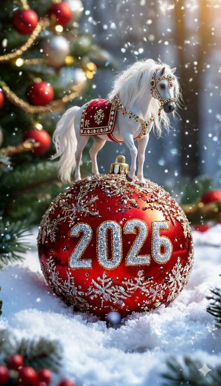 С Новым годом 2026: картинки-поздравления для любого возраста и уровня серьезности - фото 810902