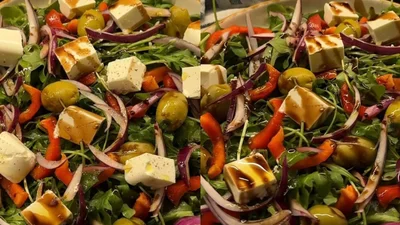 Легкий овощной салат, который ты будешь готовить нон-стоп после новогоднего застолья