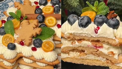 Коли хочеться здивувати саму себе: святковий торт "Медівник-ялинка" на післяноворічні вихідні