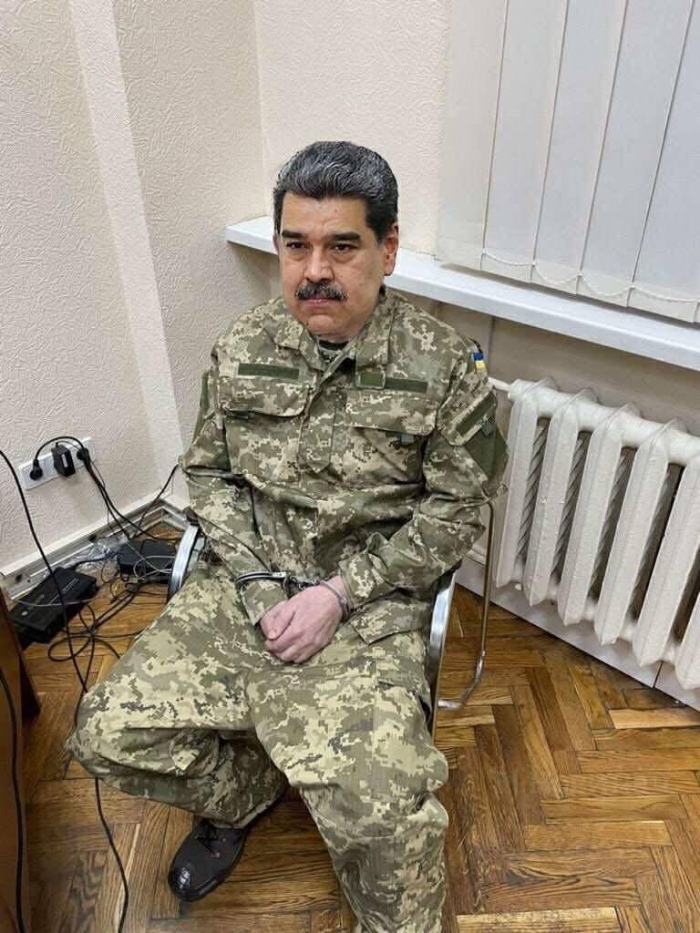 Мемы о президенте Венесуэлы Мадуро, которого похитили и задержали США - фото 811851