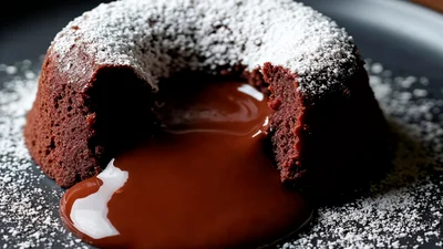 Просто тает во рту: шоколадный фондан за 10 минут по рецепту звезды МастерШеф