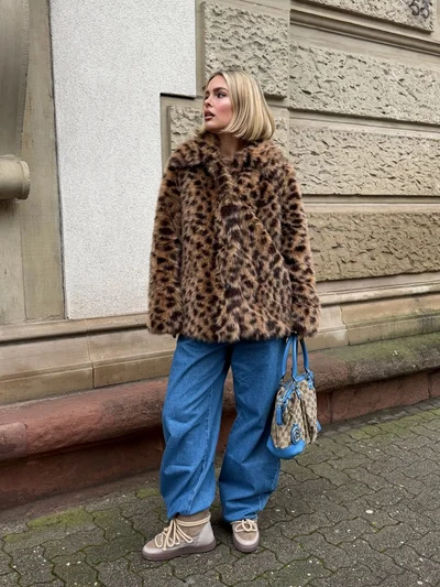 Образи з шубою - фото 812187