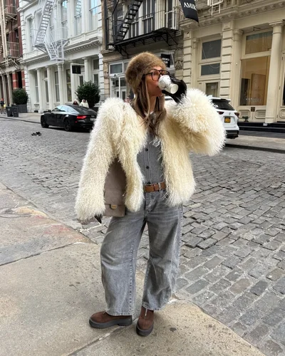 Образи з шубою - фото 812189