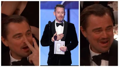 Мемный Ди Каприо, бриллиантовые стринги и непристойные жесты: топ самых пикантных моментов "Золотого глобуса"