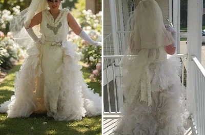 17 разів, коли від нареченої неможливо було відвести погляд - і зовсім не через її красу - фото 815340