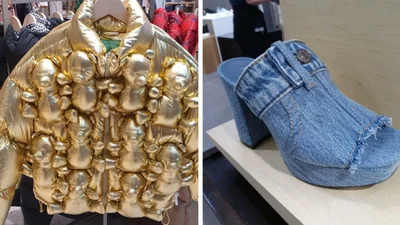 Самые дикие модные наряды, которые никто никогда не купит - ну почти никто
