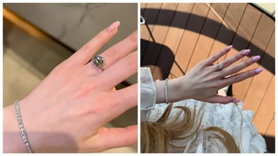 Известная украинская актриса похвасталась кольцом с гигантским бриллиантом от нового избранника – фото