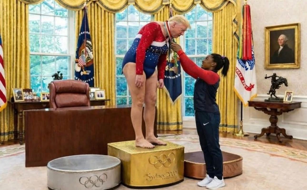 Мария Мачадо передала Трампу свою Нобелевскую медаль мира - сеть не сдержалась от шуток - фото 817983