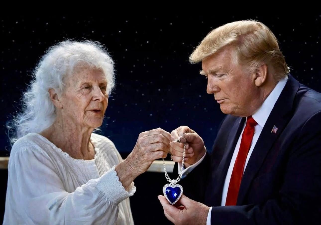 Мария Мачадо передала Трампу свою Нобелевскую медаль мира - сеть не сдержалась от шуток - фото 817988