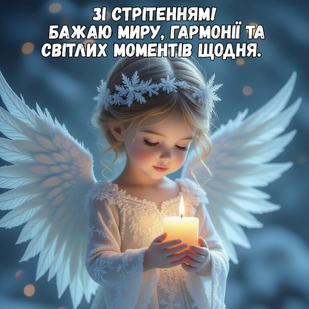 Щирі привітання зі Стрітенням - 818769 Щирі привітання зі Стрітенням - фото 818769