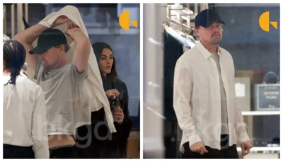 Леонардо Ді Капріо та Вітторія Черетті на шопінгу в Нью-Йорку - фото 818933