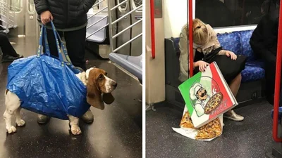 Ці епічні фото з метро доводять - підземка живе своїм особливим життям